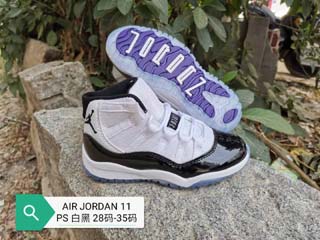 Air Jordan 11 Retro Kid shoes-5